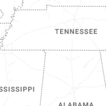 Regional Hail Map for Florence, AL - Monday, August 10, 2026