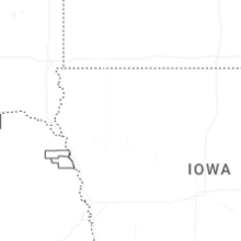 Regional Hail Map for Storm Lake, IA - Monday, August 10, 2026
