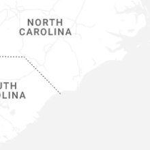 Regional Hail Map for Wilmington, NC - Monday, August 10, 2026
