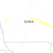 Regional Hail Map for Des Moines, IA - Tuesday, August 11, 2026