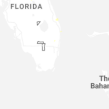 Regional Hail Map for Miami, FL - Wednesday, August 12, 2026