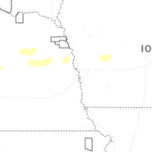 Regional Hail Map for Omaha, NE - Wednesday, August 12, 2026
