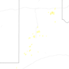 Regional Hail Map for Lubbock, TX - Thursday, August 13, 2026