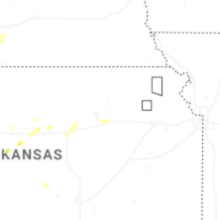 Regional Hail Map for Manhattan, KS - Thursday, August 13, 2026