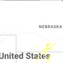 Regional Hail Map for North Platte, NE - Thursday, August 13, 2026