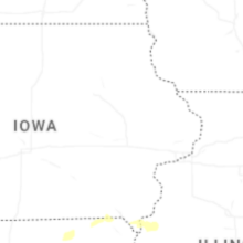 Regional Hail Map for Cedar Rapids, IA - Friday, August 14, 2026
