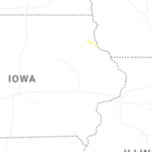 Regional Hail Map for Cedar Rapids, IA - Tuesday, August 18, 2026