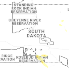 Regional Hail Map for Pierre, SD - Tuesday, August 18, 2026