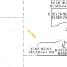 Regional Hail Map for Rapid City, SD - Tuesday, August 18, 2026
