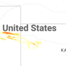 Regional Hail Map for Colby, KS - Wednesday, August 19, 2026