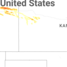 Regional Hail Map for Garden City, KS - Wednesday, August 19, 2026