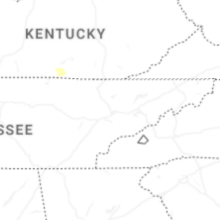 Regional Hail Map for Knoxville, TN - Wednesday, August 19, 2026