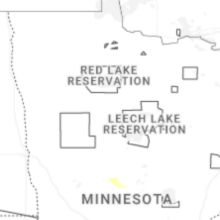 Regional Hail Map for Bemidji, MN - Thursday, August 20, 2026