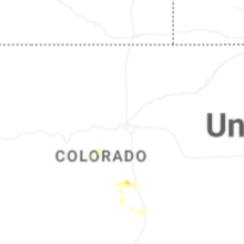 Regional Hail Map for Denver, CO - Thursday, August 20, 2026