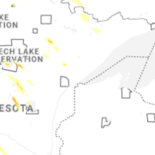 Regional Hail Map for Duluth, MN - Thursday, August 20, 2026