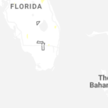 Regional Hail Map for Miami, FL - Thursday, August 20, 2026