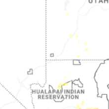 Regional Hail Map for Saint George, UT - Thursday, August 20, 2026