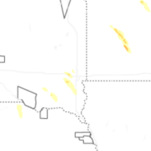 Regional Hail Map for Sioux Falls, SD - Thursday, August 20, 2026