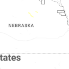 Regional Hail Map for Grand Island, NE - Friday, August 21, 2026