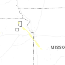 Regional Hail Map for Kansas City, MO - Friday, August 21, 2026