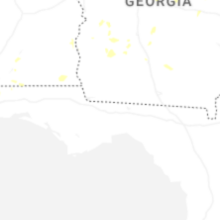 Regional Hail Map for Tallahassee, FL - Friday, August 21, 2026