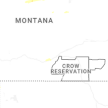 Regional Hail Map for Billings, MT - Sunday, August 23, 2026