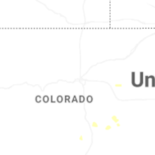 Regional Hail Map for Denver, CO - Sunday, August 23, 2026
