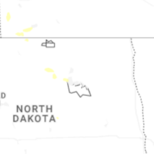Regional Hail Map for Devils Lake, ND - Sunday, August 23, 2026