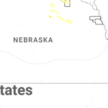 Regional Hail Map for Grand Island, NE - Sunday, August 23, 2026