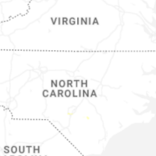 Regional Hail Map for Raleigh, NC - Sunday, August 23, 2026