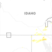 Regional Hail Map for Twin Falls, ID - Sunday, August 23, 2026