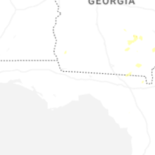 Regional Hail Map for Tallahassee, FL - Tuesday, August 25, 2026