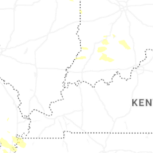 Regional Hail Map for Evansville, IN - Wednesday, August 26, 2026