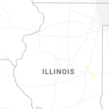 Regional Hail Map for Peoria, IL - Wednesday, August 26, 2026