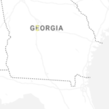 Regional Hail Map for Douglas, GA - Thursday, August 27, 2026