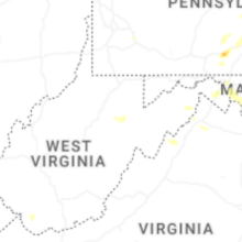 Regional Hail Map for Elkins, WV - Thursday, August 27, 2026