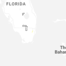 Regional Hail Map for Miami, FL - Thursday, August 27, 2026