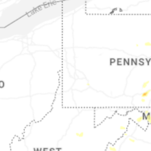 Regional Hail Map for Pittsburgh, PA - Thursday, August 27, 2026