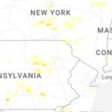 Regional Hail Map for Scranton, PA - Thursday, August 27, 2026