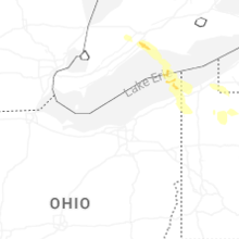 Regional Hail Map for Cleveland, OH - Tuesday, September 1, 2026