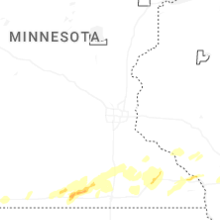 Regional Hail Map for Minneapolis, MN - Tuesday, September 1, 2026