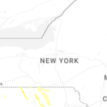 Regional Hail Map for Syracuse, NY - Tuesday, September 1, 2026