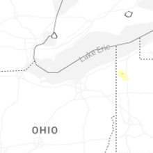 Regional Hail Map for Cleveland, OH - Wednesday, September 2, 2026