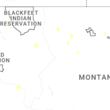 Regional Hail Map for Great Falls, MT - Wednesday, September 2, 2026