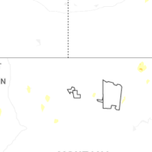 Regional Hail Map for Havre, MT - Wednesday, September 2, 2026
