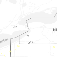 Regional Hail Map for Buffalo, NY - Thursday, September 3, 2026