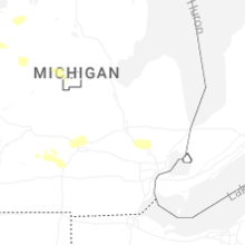 Regional Hail Map for Flint, MI - Thursday, September 3, 2026