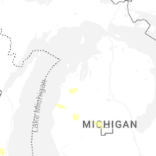 Regional Hail Map for Traverse City, MI - Thursday, September 3, 2026