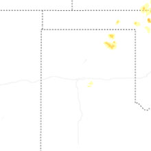 Regional Hail Map for Amarillo, TX - Saturday, September 12, 2026