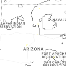 Regional Hail Map for Flagstaff, AZ - Saturday, September 12, 2026